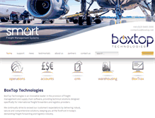 Tablet Screenshot of boxtop.net